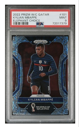Kylian Mbappé 2022 Panini Prizm Elephant