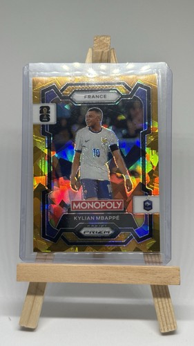 Kylian Mbappé 2026 Panini Prizm Glace Craquelée Or