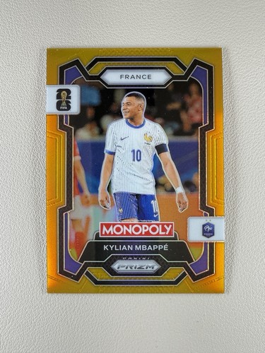 Kylian Mbappé 2026 Panini Prizm Gold /49