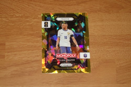 Kylian Mbappé 2026 Panini Prizm Gold Cracked Ice