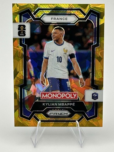 Kylian Mbappé 2026 Panini Prizm Gold Prizm