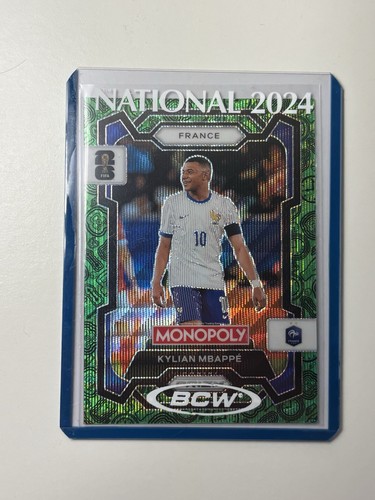 Kylian Mbappé 2026 Panini Prizm Green Boardwalk