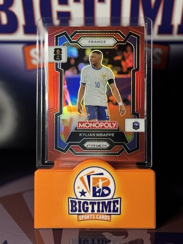 Kylian Mbappé 2026 Panini Prizm Rouge Prizm