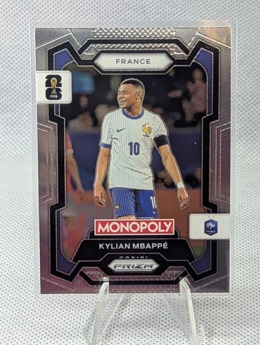 Kylian Mbappé 2026 Panini Prizm Silver Chrome