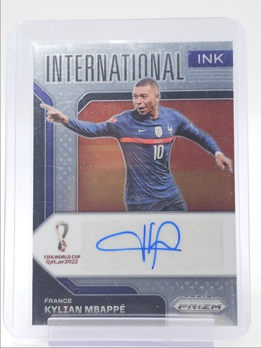Kylian Mbappé 2022 Panini Prizm World Cup
