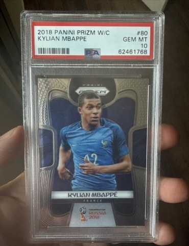 Kylian Mbappe 2018 Panini Prizm World Cup