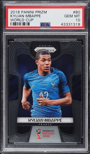 Kylian Mbappé 2018 Panini Prizm World Cup #80