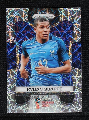Kylian Mbappé 2018 Panini Prizm World Cup Lazer Prizm