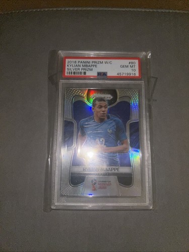 Kylian Mbappé 2018 Panini Prizm World Cup Silver