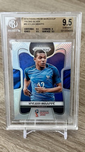 Kylian Mbappé 2018 Panini Prizm World Cup Silver Prizm