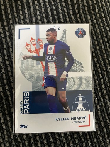 Kylian Mbappé 2023 Topps PSG Paris Team-Set