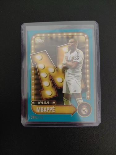 Kylian Mbappé 2025 Topps Real Madrid /275