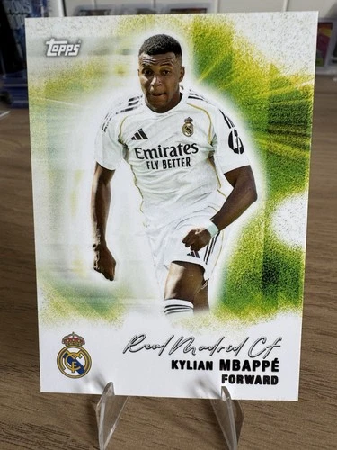 Kylian Mbappé 2025 Topps Real Madrid Team Set #28