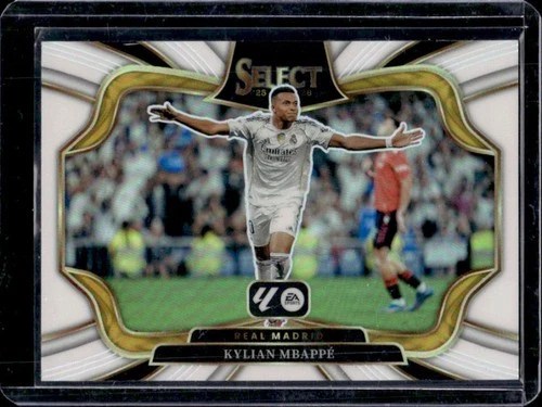 Kylian Mbappé 2025 Panini Select Blanco Prizm /20