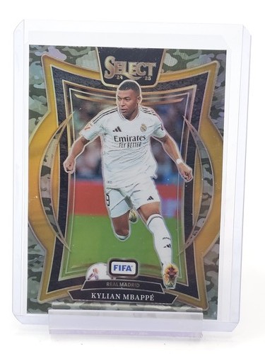 Kylian Mbappé 2024 Panini Select Camo Prizm /135