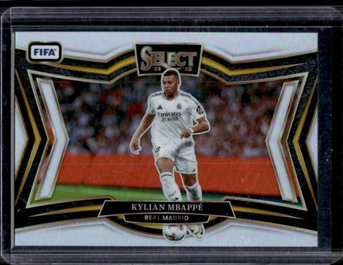 Kylian Mbappé 2024 Panini Select Campo Plata