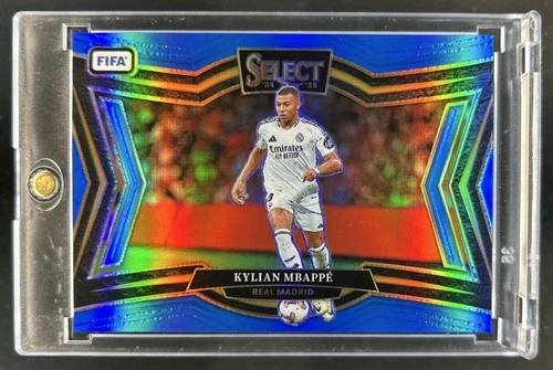 Kylian Mbappé 2024 Panini Select Field Blue #209