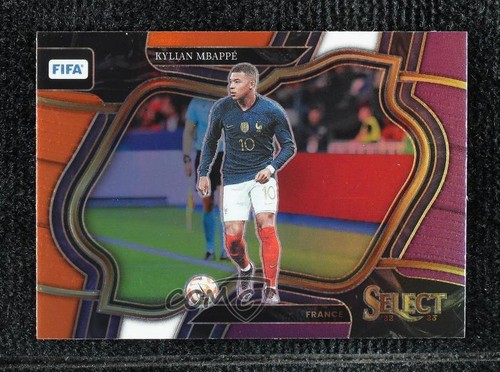 Kylian Mbappé 2022 Panini Select FIFA Multicolor Prizm