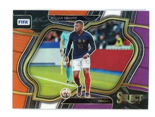 Kylian Mbappé 2022 Panini Select FIFA Nivel de Campo Multicolor