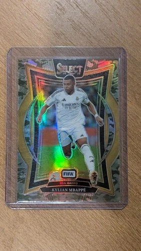 Kylian Mbappé 2025 Panini Select FIFA Prizm Camo /135