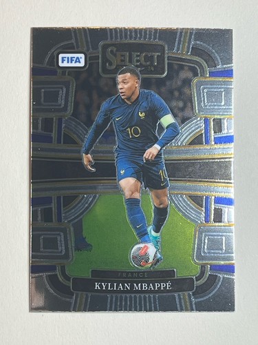 Kylian Mbappé 2023 Panini Select FIFA Silver