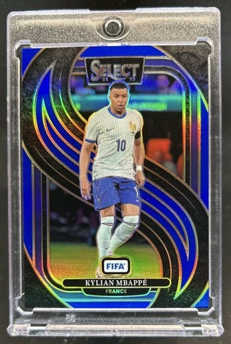 Kylian Mbappé 2024 Panini Select Mezzanine Blue #169