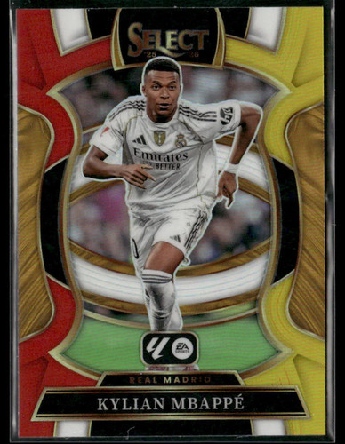 Kylian Mbappé 2025 Panini Select Multi-Color Prizm