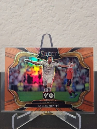 Kylian Mbappé 2025 Panini Select Orange /75