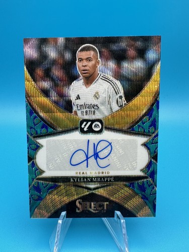 Kylian Mbappé 2024 Panini Select Peacock