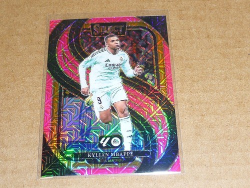 Kylian Mbappé 2024 Panini Select Pink Mojo Prizm /179