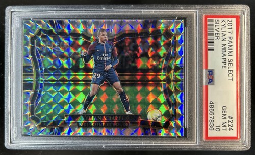 Kylian Mbappé 2017 Panini Select Plata #224