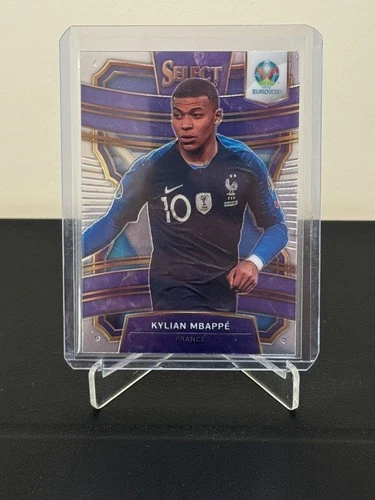 Kylian Mbappé 2020 Panini Select Purple