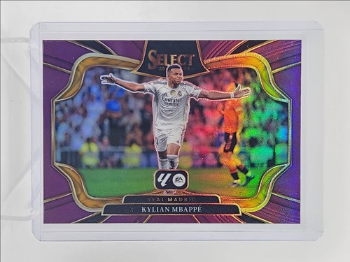 Kylian Mbappé 2025 Panini Select Purple /125