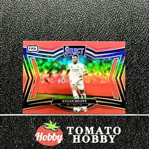 Kylian Mbappé 2024 Panini Select Red Refractor