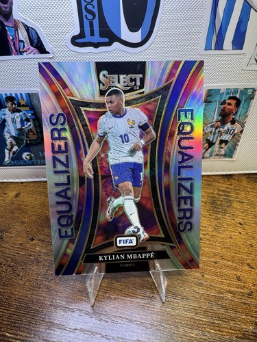 Kylian Mbappé 2024 Panini Select Silver