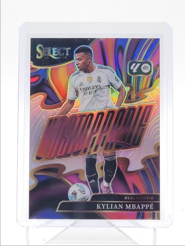 Kylian Mbappé 2025 Panini Select Silver Prizm