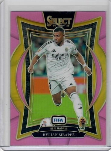 Kylian Mbappé 2024 Panini Select Terraza Rosa Prizm /59