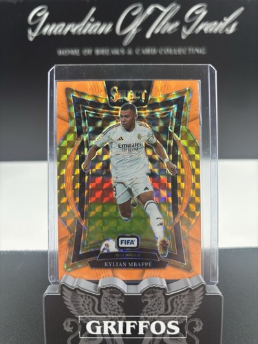 Kylian Mbappé 2024 Panini Sélection Orange Terrasse /125