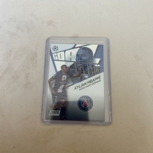 Kylian Mbappé 2022 Topps Stadium Club Cromo