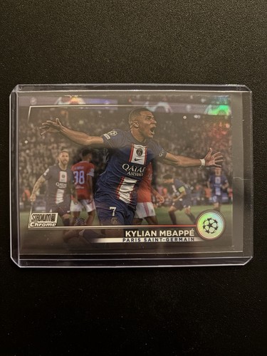 Kylian Mbappé 2022 Panini Stadium Club Refractor #2