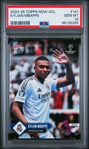 Kylian Mbappé 2024 Topps Now