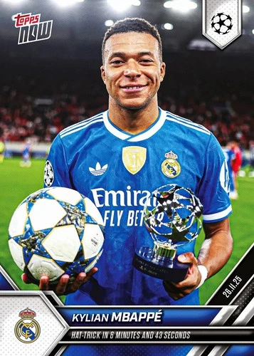 Kylian Mbappé 2026 Topps Now #59