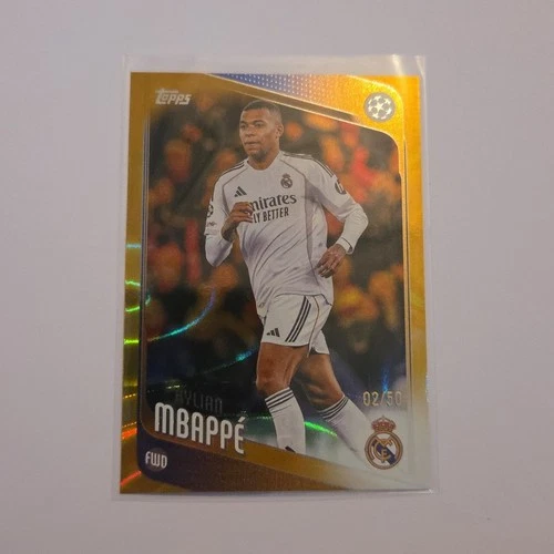 Kylian Mbappé 2025 Topps UCC Flagship /50