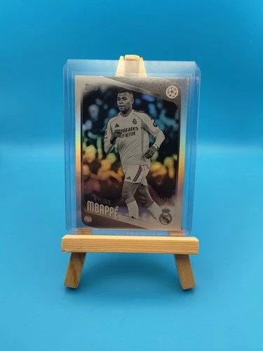 Kylian Mbappé 2025 Topps UCC Flagship Black & White /75
