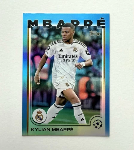 Kylian Mbappé 2025 Topps UEFA Champions League Blue /125