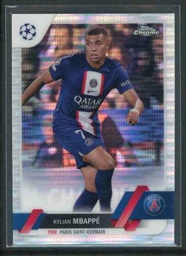 Kylian Mbappé 2023 Topps UEFA Champions League Plateado