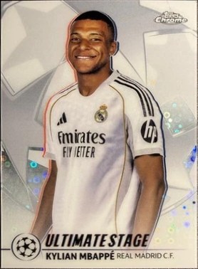 Kylian Mbappe 2025 Topps UEFA Club Competitions