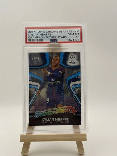 Kylian Mbappe 2017 Topps Chrome