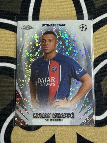 Kylian Mbappe 2023 Topps Chrome