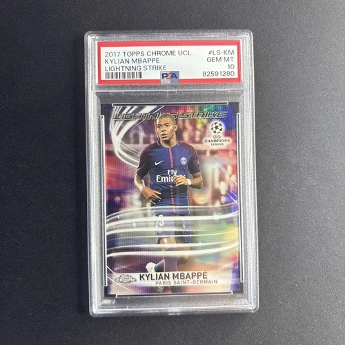 Kylian Mbappe 2017 Topps Chrome